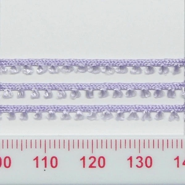 Picot braids, Pale Lilac