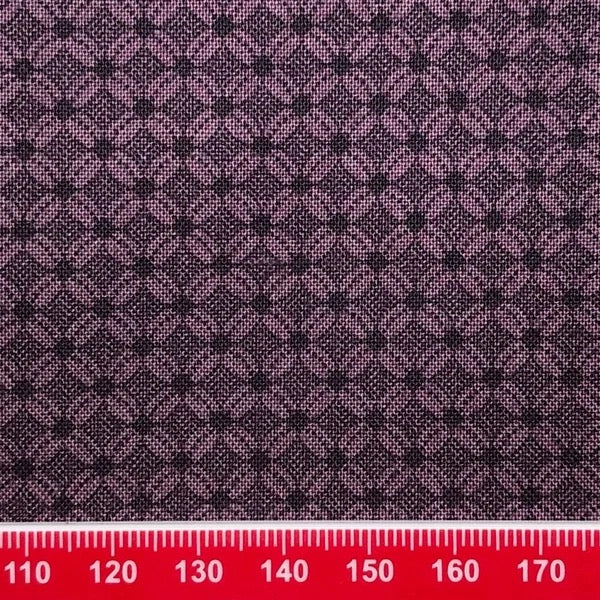 Purple cotton print