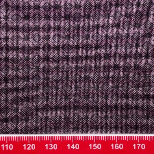 Purple cotton print (Fat quarter)