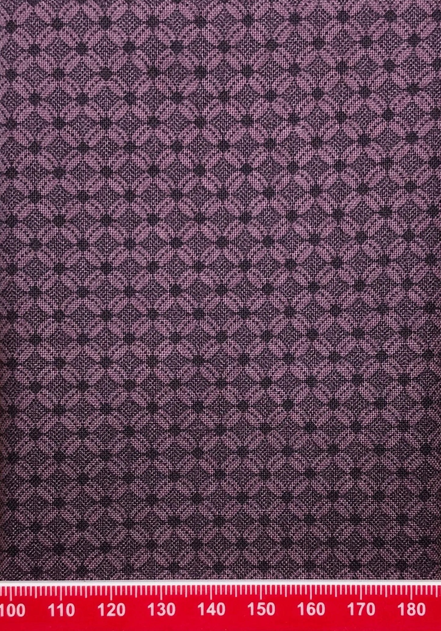 Purple cotton print