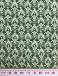 Green geometric print (fat quarter)