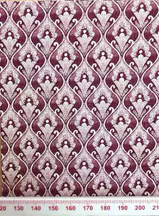 Red geometric print (fat quarter)