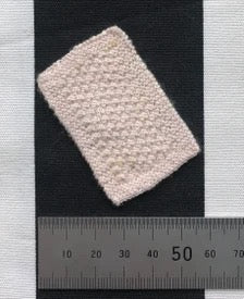 Knitting pattern Plain pram cover 1:12th scale