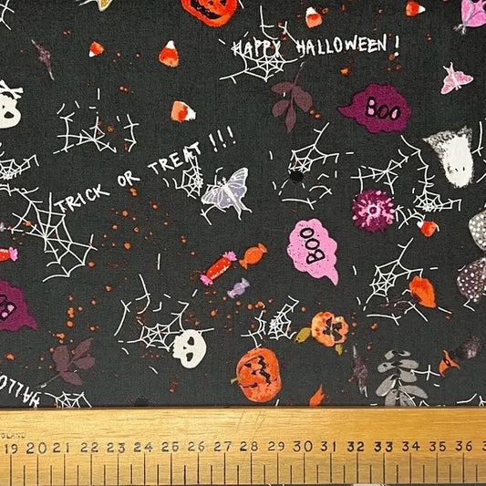 Halloween cotton print