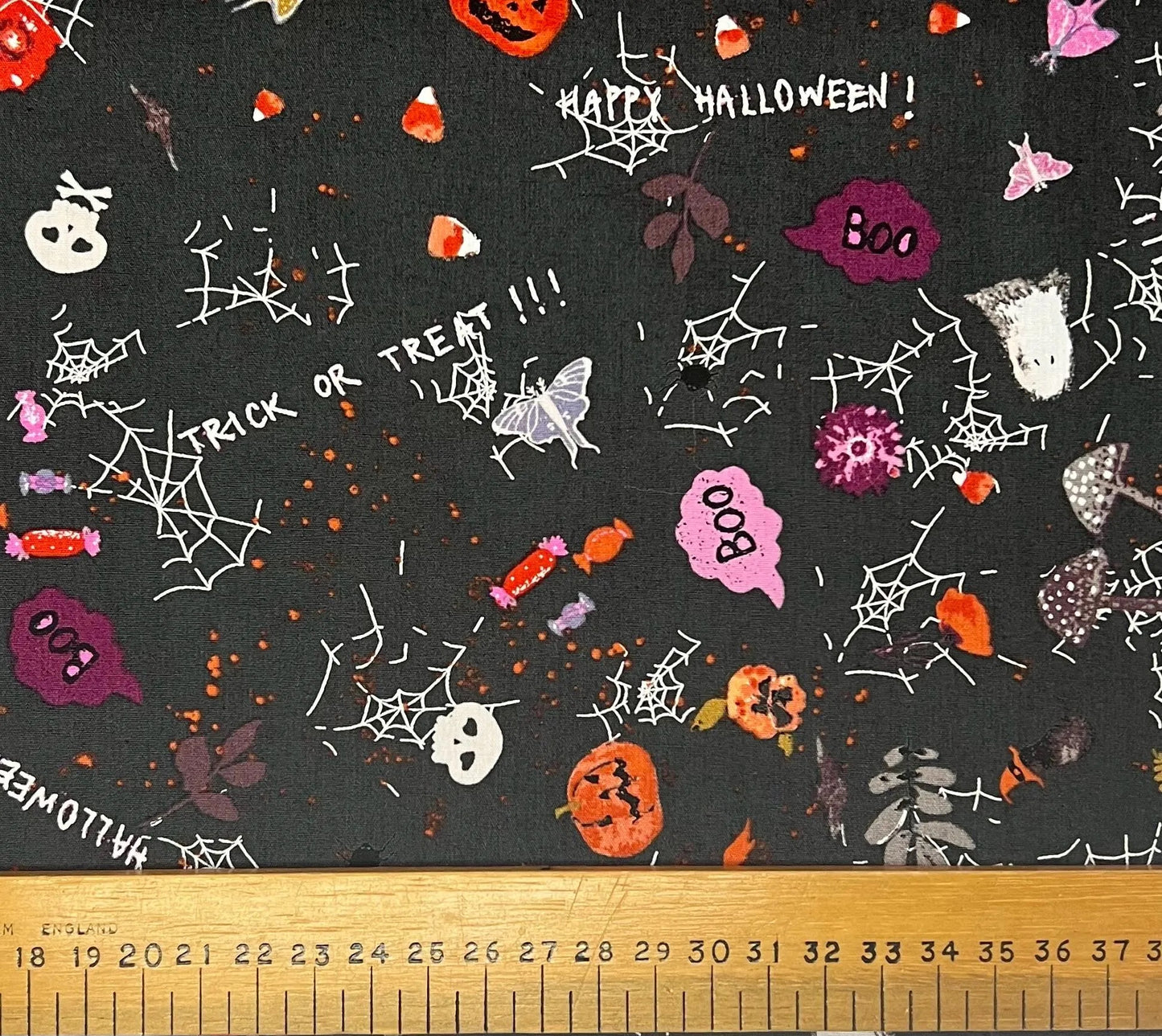 Halloween cotton print(fat quarter)