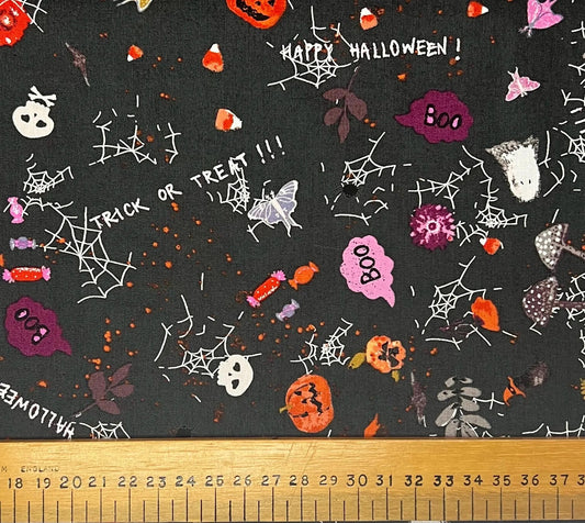 Halloween cotton print(fat quarter)